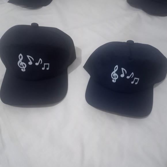 Boné Notas Musicais