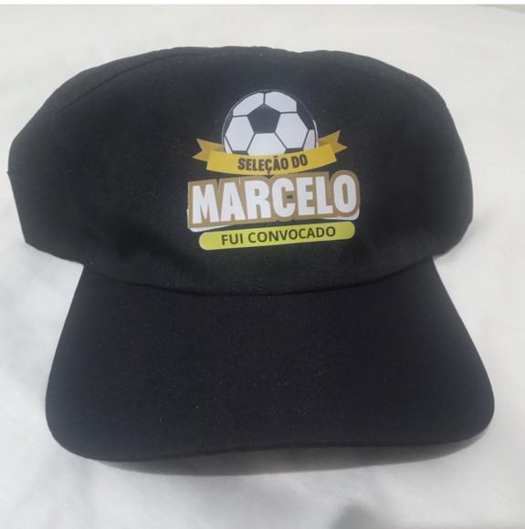 Lembrancinha Tema Futebol - Boné de Festa