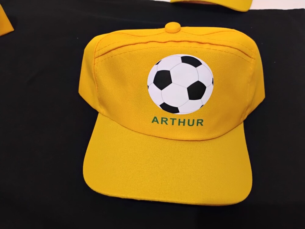 Boné Lembrancinha Tema Futebol Copa do Mundo