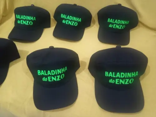 Boné de Festa Personalizado com Escrita