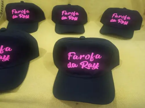 Boné de Festa Personalizado com Escrita
