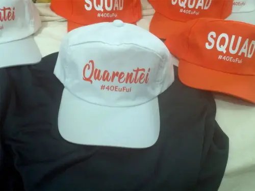 Boné Lembrança de Aniversário 40 Anos - Quarentei