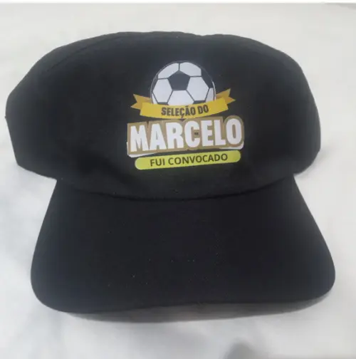 Lembrancinha Tema Futebol - Boné de Festa