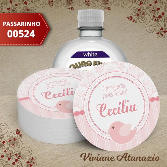 Adesivo Água Ouro Fino Passarinho - 00524