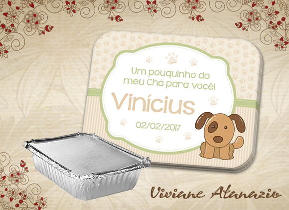 Adesivo Marmitinha Cachorrinho - 00399