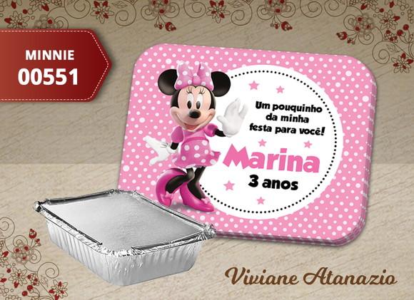 Adesivo Marmitinha Minnie - 00551