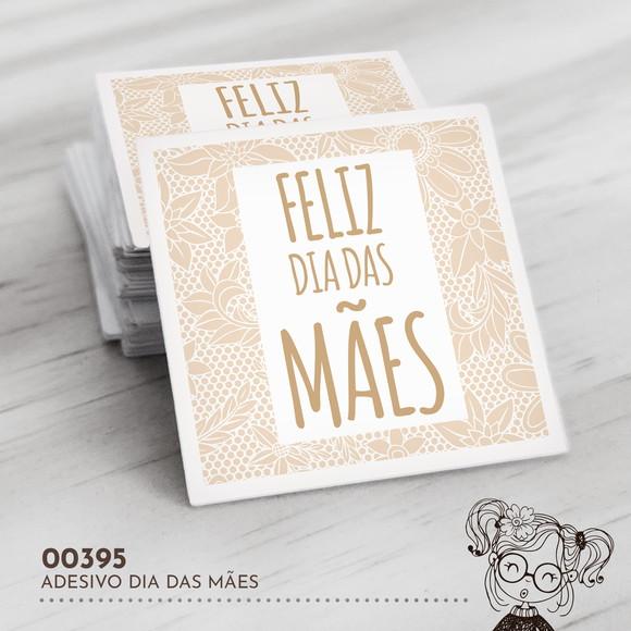 Adesivo Quadrado Dia das Mães - 00395