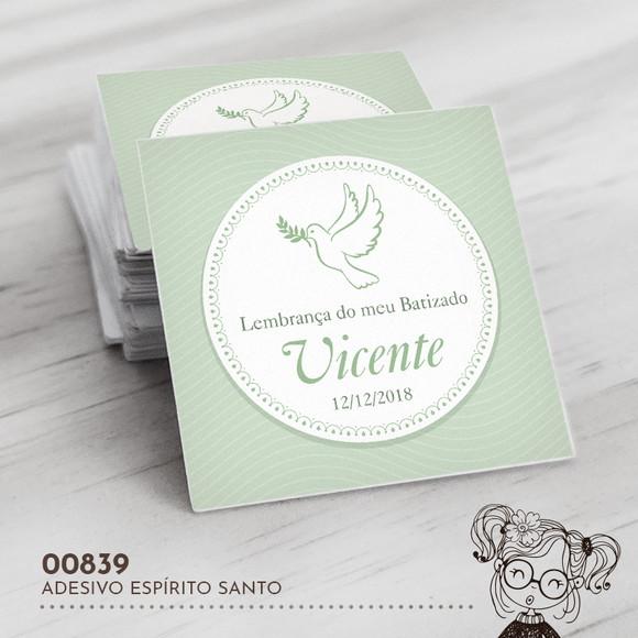 Adesivo Quadrado Espírito Santo - 00839