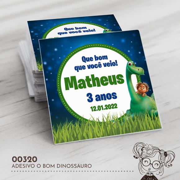 Adesivo Quadrado o Bom Dinossauro 00320