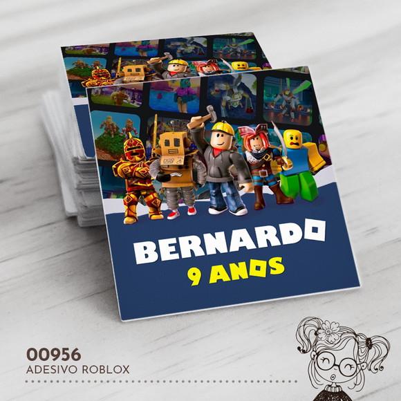 Adesivo Quadrado Roblox - 00956
