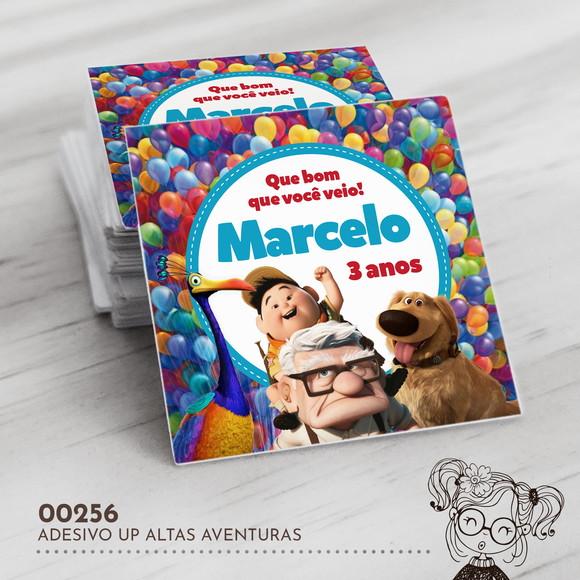 Adesivo Quadrado Up Altas Aventuras - 00256