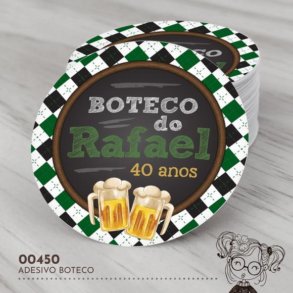 Adesivo Redondo Boteco - 00450
