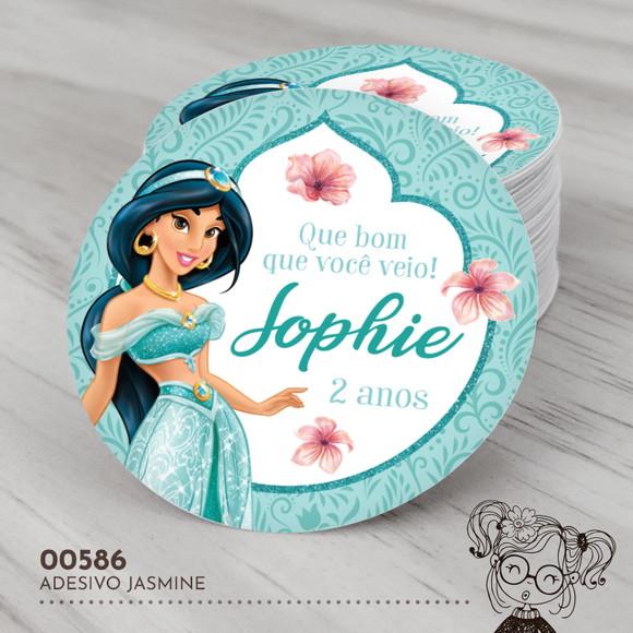 Adesivo Redondo Jasmine - 00586