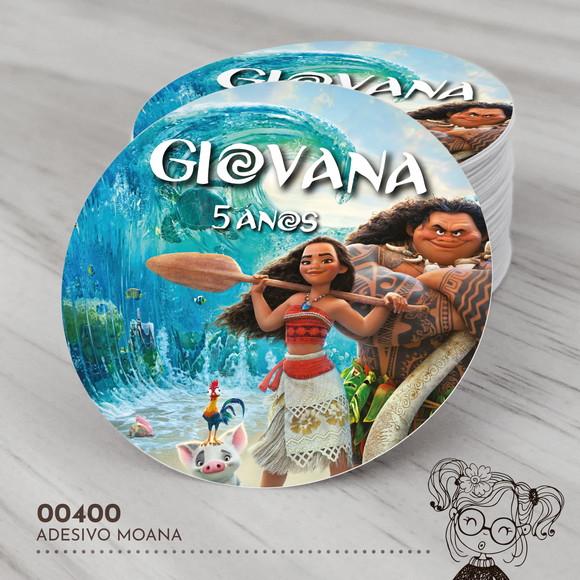 Adesivo Redondo Moana - 00400