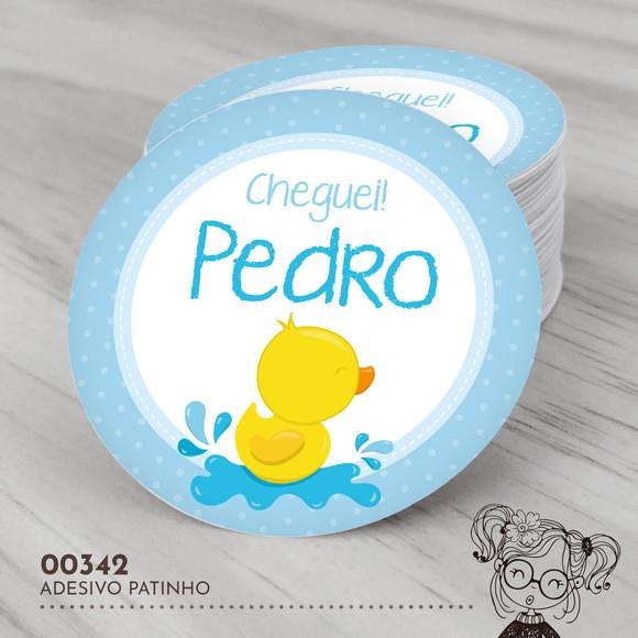 Adesivo Redondo Patinho - 00342