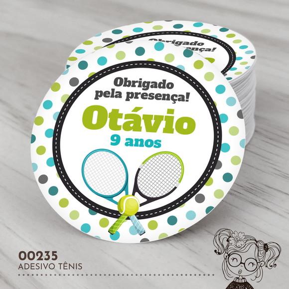 Adesivo Redondo Tênis - 00235