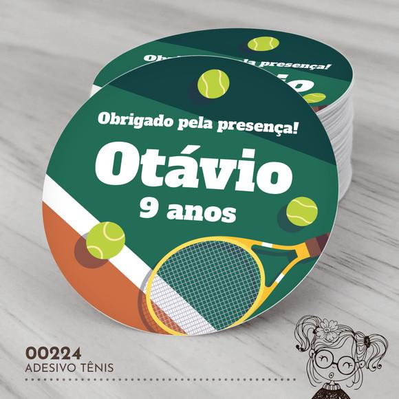 Adesivo Redondo Tênis - 00224