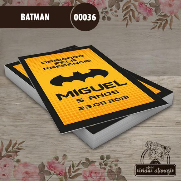 Adesivo Tubete Batman - 00036