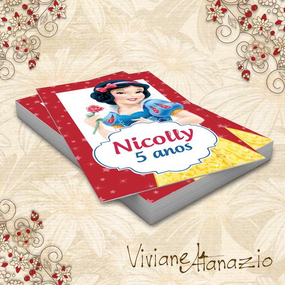 Adesivo Tubete Branca de Neve - 00193