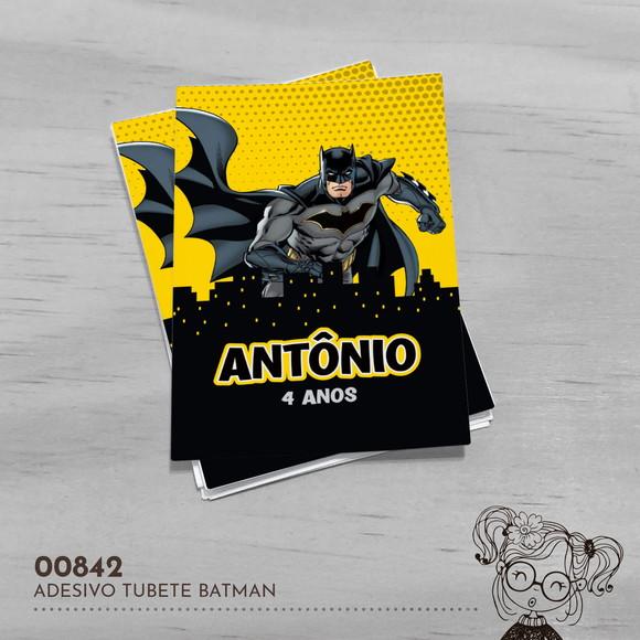 Adesivo Tubete Batman - 00842