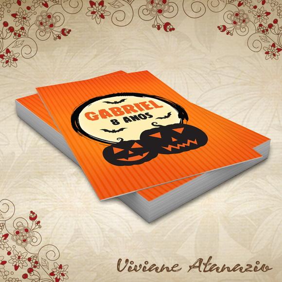 Adesivo Tubete Halloween - 00341