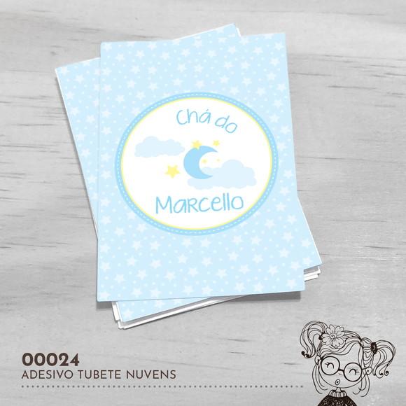 Adesivo Tubete Nuvens - 00024