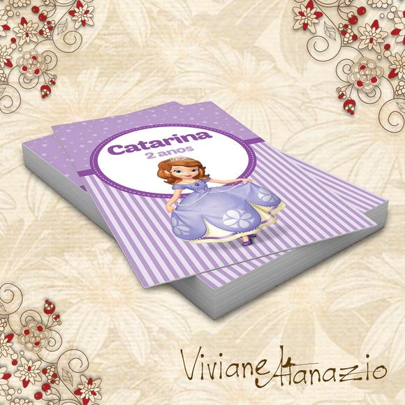 Adesivo Tubete Princesa Sofia - 00062