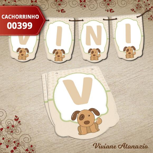 Bandeirola Cachorrinho - 00399