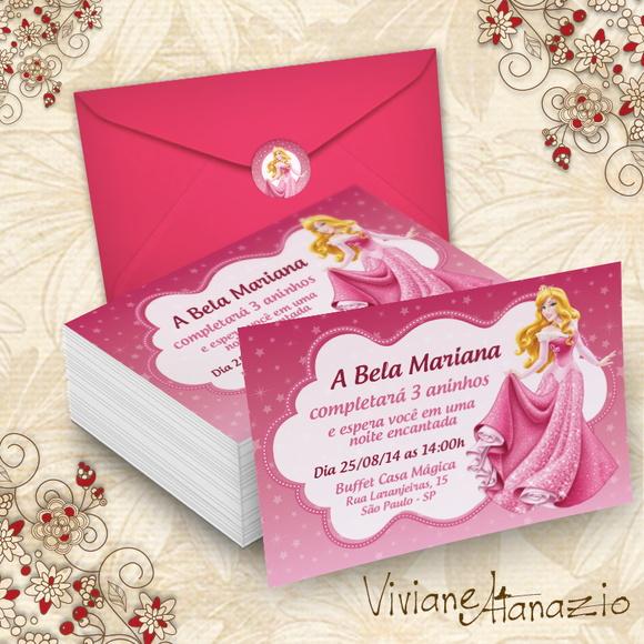 Convite Bela Adormecida - 00157