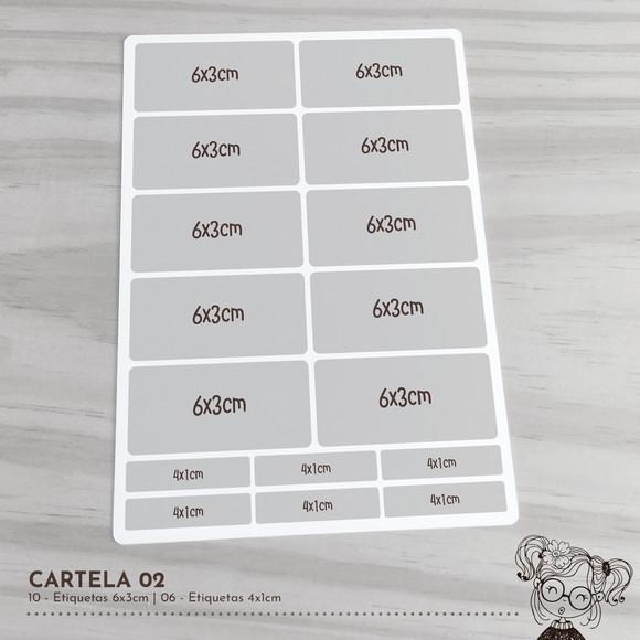 Etiqueta Escolar Nuvens - 00024