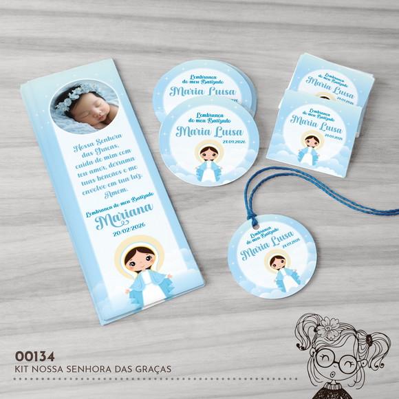 Kit Batizado Nossa Senhora das Graças - 00134