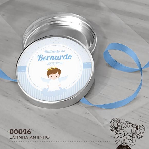 Latinha Adesivada Anjinho - 00026