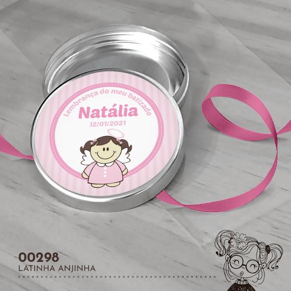 Latinha Adesivada Anjinha - 00298
