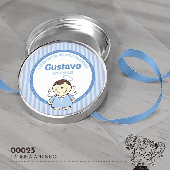 Latinha Adesivada Anjinho - 00025