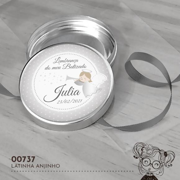 Latinha Adesivada Anjinho - 00737