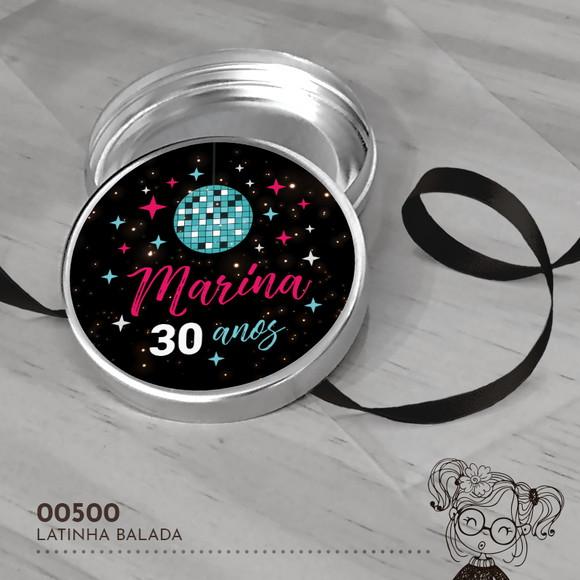 Latinha Adesivada Balada - 00500