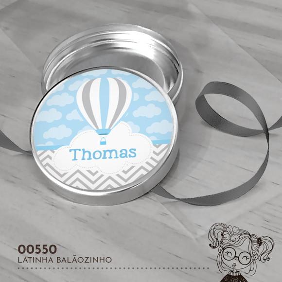 Latinha Adesivada Balão - 00550