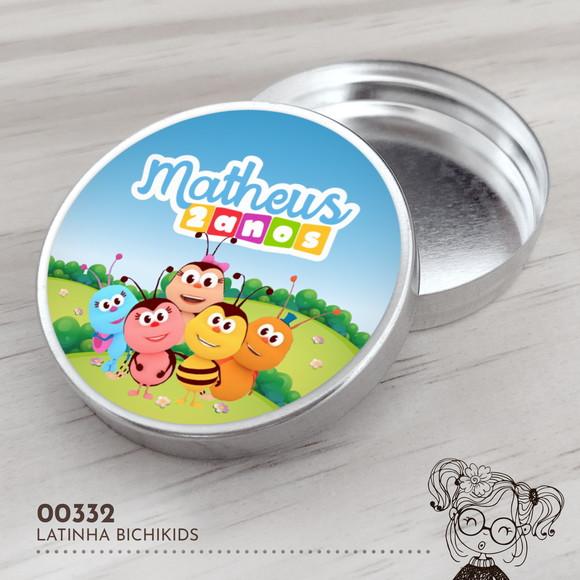 Latinha Adesivada Bichikids - 00332