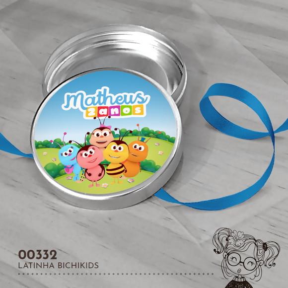 Latinha Adesivada Bichikids - 00332