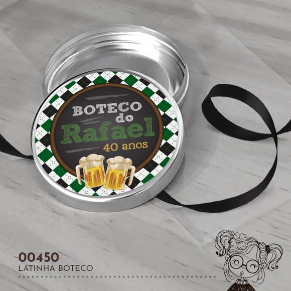 Latinha Adesivada Boteco - 00450