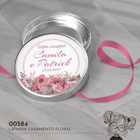 Latinha Adesivada Casamento - 00584