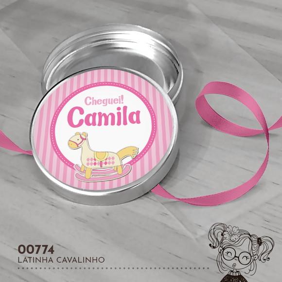 Latinha Adesivada Cavalinho - 00774