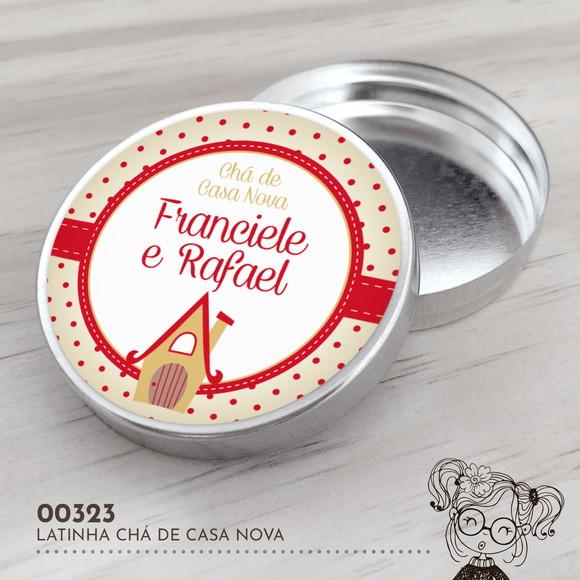 Latinha Adesivada Chá de Casa Nova - 00323