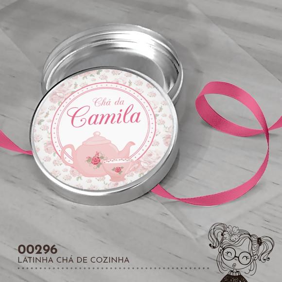 Latinha Adesivada Chá de Cozinha - 00296