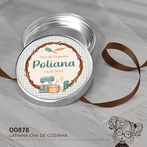 Latinha Adesivada Chá de Cozinha - 00878