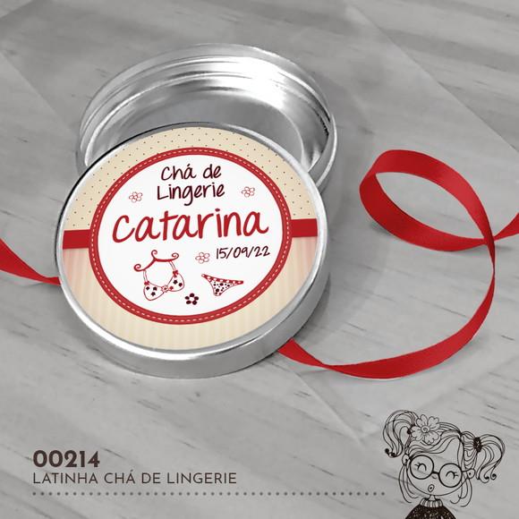 Latinha Adesivada Chá de Lingerie - 00214