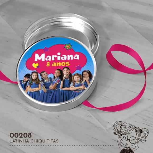 Latinha Adesivada Chiquititas - 00208