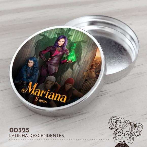Latinha Adesivada Descendentes - 00325