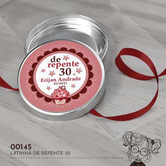 Latinha Adesivada de Repente 30 - 00145