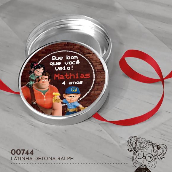 Latinha Adesivada Detona Ralph - 00744